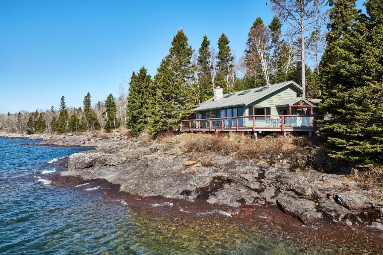Reflections Cabin On Lake Superior - Near Lutsen Schroeder Exteriér fotografie